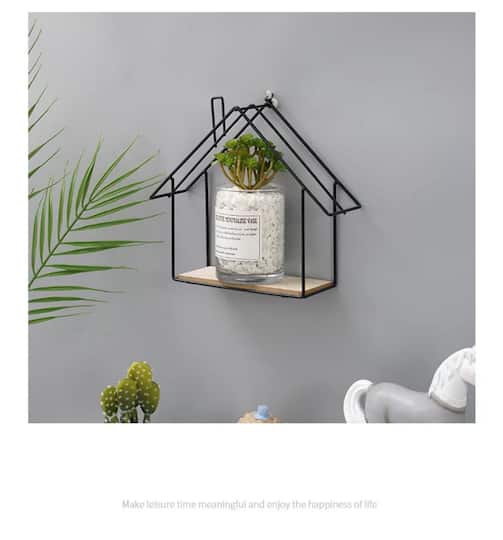 House Wall Hanging Bathroom Storage Cabinet